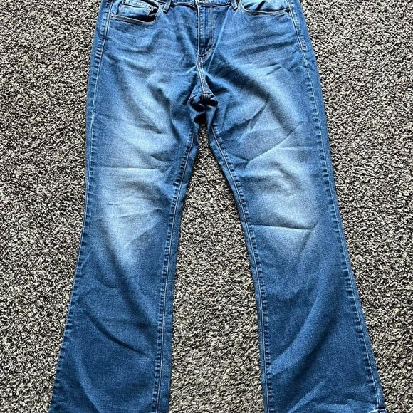 Levis 515 Jeans Womens 14 Blue Denim Bootcut Pants - Picture 1 of 8